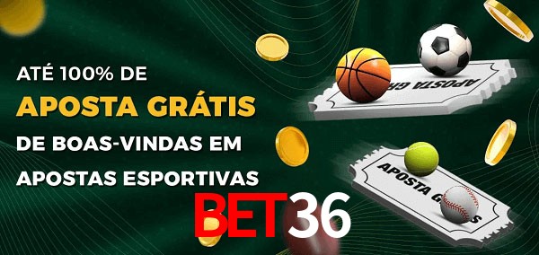 BET36 Ate 100% de Aposta Gratis