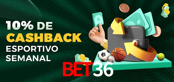 10% de bônus de cashback na BET36